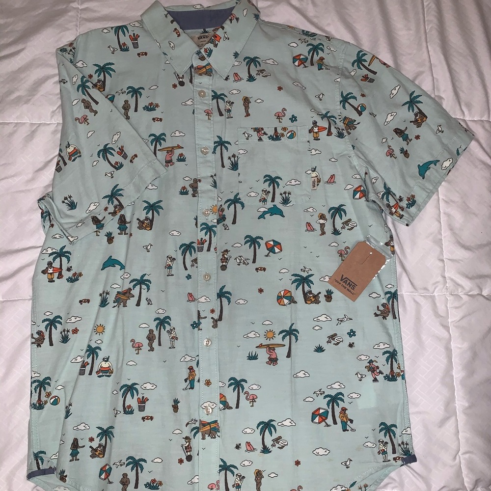 Vans button down